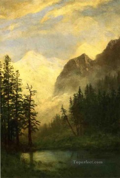 山の風景 アルバート・ビアシュタット Oil Paintings